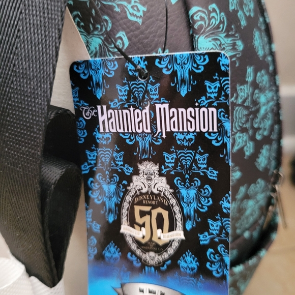 haunted mansion mini backpack target Glow in the Dark Convertible LF Exclusiv Fans of The Haunted Mansion attraction will be wedded to this mini backpack featuring the Bride Loungefly Disney The Haunted Mansion